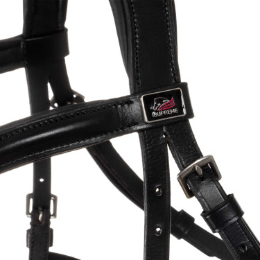 Bridão hackamore Supreme Preto Bridão hackamore Supreme Preto