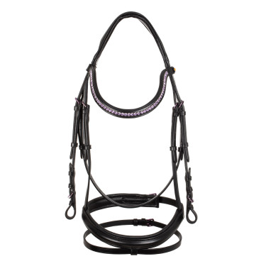 Bridão anatômico Equestro em couro Preto Bridão anatômico Equestro em couro Preto