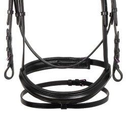 Bridão anatômico Equestro em couro Preto Bridão anatômico Equestro em couro Preto