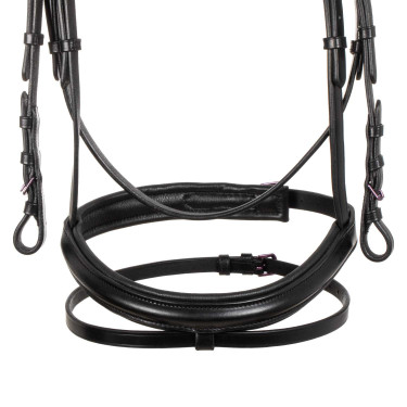Bridão anatômico Equestro em couro Preto Bridão anatômico Equestro em couro Preto