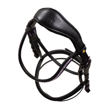Bridão anatômico Equestro em couro Preto Bridão anatômico Equestro em couro Preto