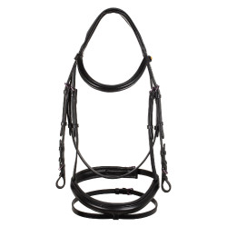 Bridão anatômico Equestro em couro Preto Bridão anatômico Equestro em couro Preto