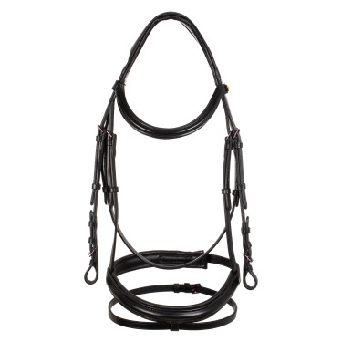 Bridão anatômico Equestro em couro Preto Bridão anatômico Equestro em couro Preto