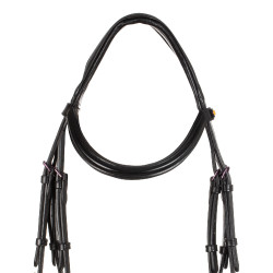 Bridão anatômico Equestro em couro Preto Bridão anatômico Equestro em couro Preto
