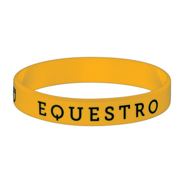 Pulseira de silicone Equestro | Acessório de equitação
