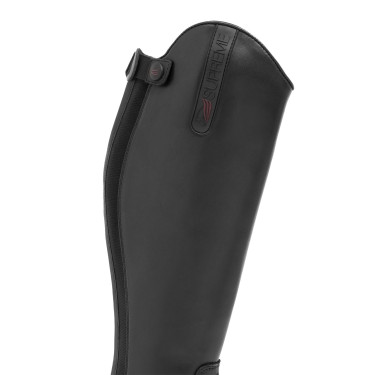 Botas infantis Supreme wide calf com atacadores Preto Botas infantis Supreme wide calf com atacadores Preto