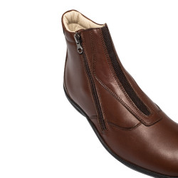 Botas Canova Franceschini em couro de vitelo Castanho Botas Canova Franceschini em couro de vitelo Castanho