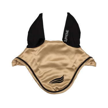 Bonnet de cetim Supreme com orelhas elásticas Bege Bonnet de cetim Supreme com orelhas elásticas Bege