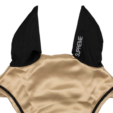 Bonnet de cetim Supreme com orelhas elásticas Bege Bonnet de cetim Supreme com orelhas elásticas Bege