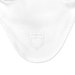Boné Equestro Silica com logotipo Branco