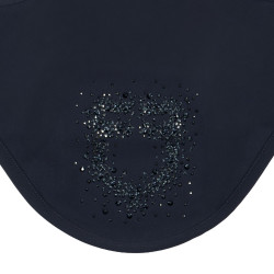 Boné Equestro em tecido técnico com logótipo em strass Blazer marinho / blazer marinho Azul-marinho Boné Equestro em tecido técnico com logótipo em strass Blazer marinho / blazer marinho Azul-marinho