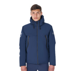 Blusão impermeável masculino Equestro x FISE Blazer marinho Azul-marinho Blusão impermeável masculino Equestro x FISE Blazer marinho Azul-marinho