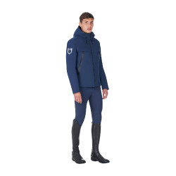 Blusão impermeável masculino Equestro x FISE Blazer marinho Azul-marinho Blusão impermeável masculino Equestro x FISE Blazer marinho Azul-marinho