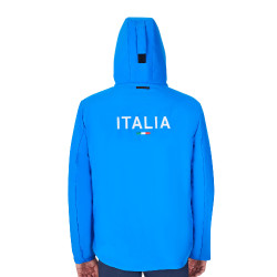 Blusão impermeável masculino Equestro x FISE Azul da Savoia