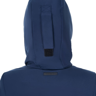 Blusão impermeável feminino Equestro x FISE Blazer marinho Azul-marinho