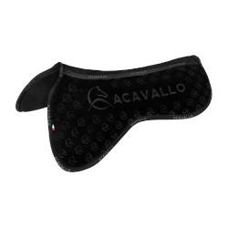 Amortecedor MF JCCS SW-3DS Louvre curtos com grip de silicone Preto