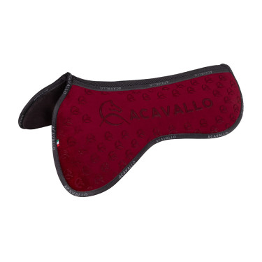 Amortecedor MF JCCS SW-3DS Louvre curtos com grip de silicone Vinho Vermelho