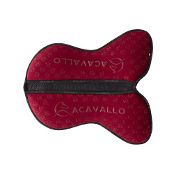Amortecedor MF JCCS SW-3DS Louvre curtos com grip de silicone Vinho Vermelho