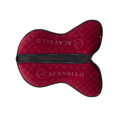 Amortecedor MF JCCS SW-3DS Louvre curtos com grip de silicone Vinho Vermelho