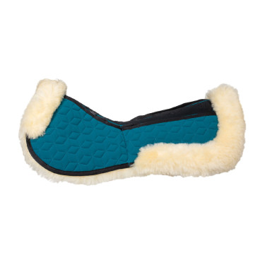 Amortecedor Equestro em elastano com bolsos e forro em pele de carneiro Petróleo / natural Azul Amortecedor Equestro em elastano com bolsos e forro em pele de carneiro Petróleo / natural Azul