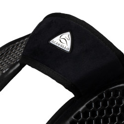 Amortecedor Acavallo para compensar MF-S WFS camurça lã traseira gel hexagonal elevação dianteira Preto / lã natural