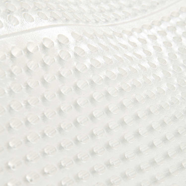 Amortecedor Acavallo Gel NS-S Classic-S recortado plano meia espessura Transparente / lã natural