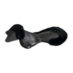 Amortecedor Acavallo Gel NS-S Classic-S recortado plano meia espessura Preto / ovelha preta Amortecedor Acavallo Gel NS-S Classic-S recortado plano meia espessura Preto / ovelha preta
