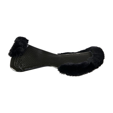 Amortecedor Acavallo Gel NS-S Classic-S recortado plano meia espessura Preto / ovelha preta Amortecedor Acavallo Gel NS-S Classic-S recortado plano meia espessura Preto / ovelha preta