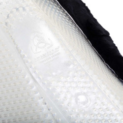 Amortecedor Acavallo Gel NS-S Classic-S recortado plano Transparente / lã de carneiro preta Amortecedor Acavallo Gel NS-S Classic-S recortado plano Transparente / lã de carneiro preta