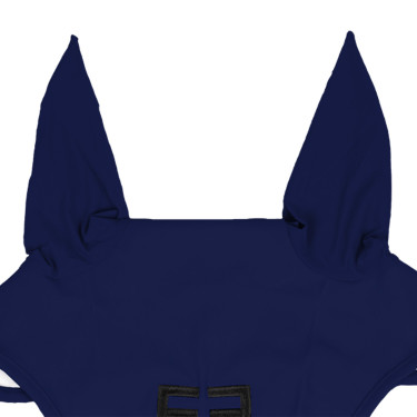 Boné anti-moscas Equestro cube stretch técnico com logótipo Marinho Azul-marinho