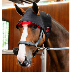 Touca de Terapia por Luz Vermelha LED Horseware Preto / preto Touca de Terapia por Luz Vermelha LED Horseware Preto / preto