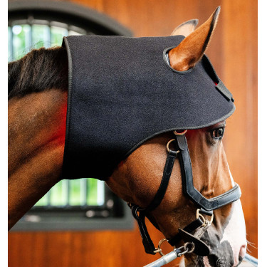 Touca de Terapia por Luz Vermelha LED Horseware Preto / preto Touca de Terapia por Luz Vermelha LED Horseware Preto / preto