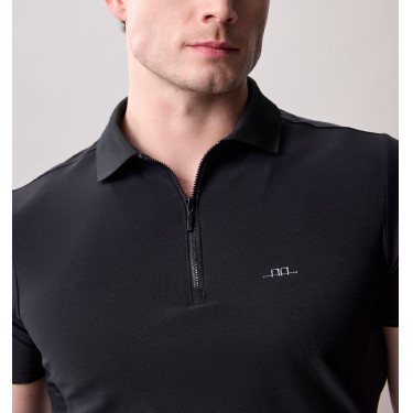T-shirt de treino Horseware Mattia de mangas curtas para homem Preto T-shirt de treino Horseware Mattia de mangas curtas para homem Preto