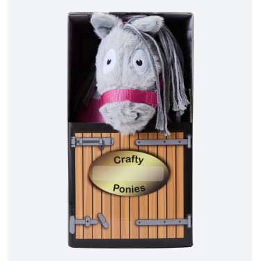 Pónei Crafty Ponies Horseware Cinzento