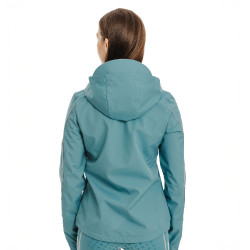Casaco impermeável Horseware Ascend feminino Verde zimbro Casaco impermeável Horseware Ascend feminino Verde zimbro