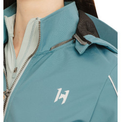 Casaco impermeável Horseware Ascend feminino Verde zimbro Casaco impermeável Horseware Ascend feminino Verde zimbro