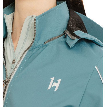 Casaco impermeável Horseware Ascend feminino Verde zimbro Casaco impermeável Horseware Ascend feminino Verde zimbro