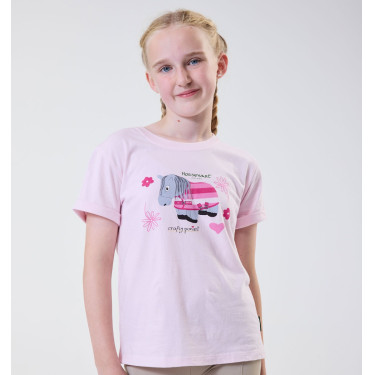 T-shirt infantil de equitação Horseware Crafty Pony T-shirt infantil de equitação Horseware Crafty Pony