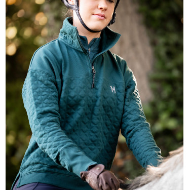 Sweatshirt equestre inverno mulher Horseware Liberty Sweatshirt equestre inverno mulher Horseware Liberty