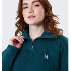 Sweatshirt equestre inverno mulher Horseware Liberty Sweatshirt equestre inverno mulher Horseware Liberty