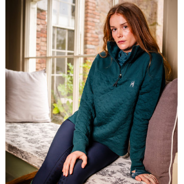 Sweatshirt equestre inverno mulher Horseware Liberty Sweatshirt equestre inverno mulher Horseware Liberty
