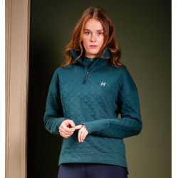 Sweatshirt equestre inverno mulher Horseware Liberty Sweatshirt equestre inverno mulher Horseware Liberty