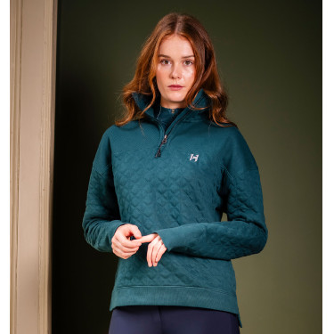 Sweatshirt equestre inverno mulher Horseware Liberty Sweatshirt equestre inverno mulher Horseware Liberty