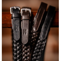 Rendas Horseware entrançadas Preto