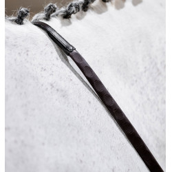 Rendas Horseware com grip e polegar em borracha Castanho