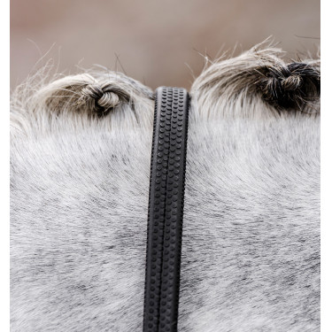 Rendas Horseware em borracha aderente Preto