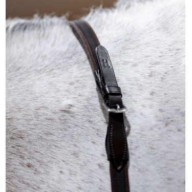 Rendas Horseware Continental com aderência de borracha Preto