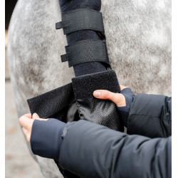 Protetor de cauda com saco Horseware Preto Protetor de cauda com saco Horseware Preto