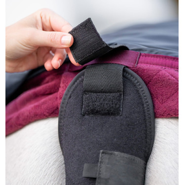 Protetor de cauda com saco Horseware Preto Protetor de cauda com saco Horseware Preto