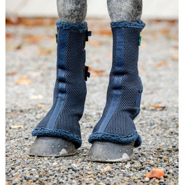 Proteções de trabalho Horseware Marinho / marinho e prateado Azul-marinho Proteções de trabalho Horseware Marinho / marinho e prateado Azul-marinho